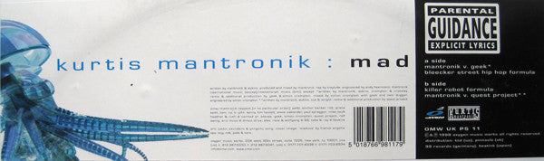 Kurtis Mantronik : Mad (12")