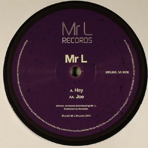 Mr L (2) : Hey / Joe (12")