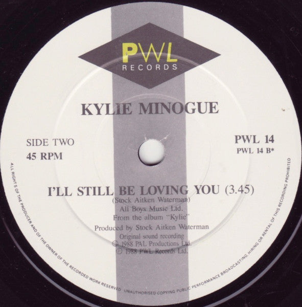 Kylie Minogue : The Loco-Motion (7", Single, Pap)