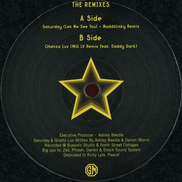 Ashley Beedle : Yardism EP 2 The Remixes (12")