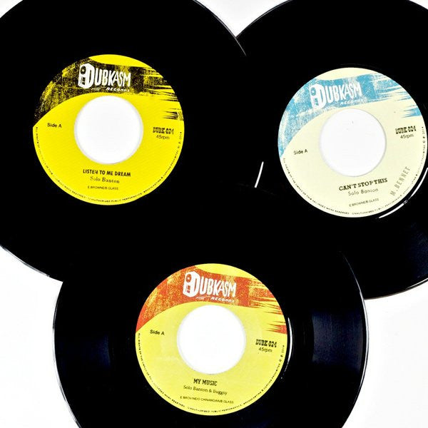 Dubkasm Meets Solo Banton : My Music (3x7", Single)