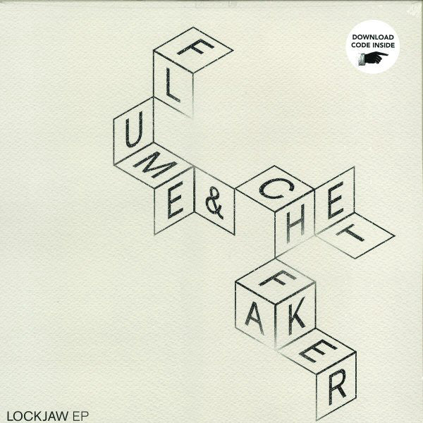 Flume & Chet Faker : Lockjaw EP (12", EP, Ltd, 180)