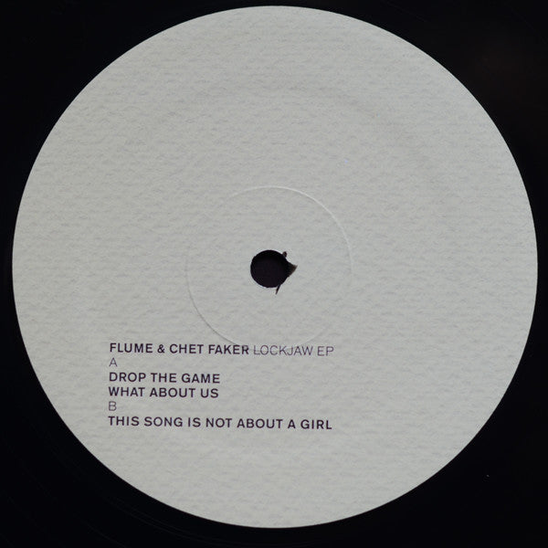 Flume & Chet Faker : Lockjaw EP (12", EP, Ltd, 180)