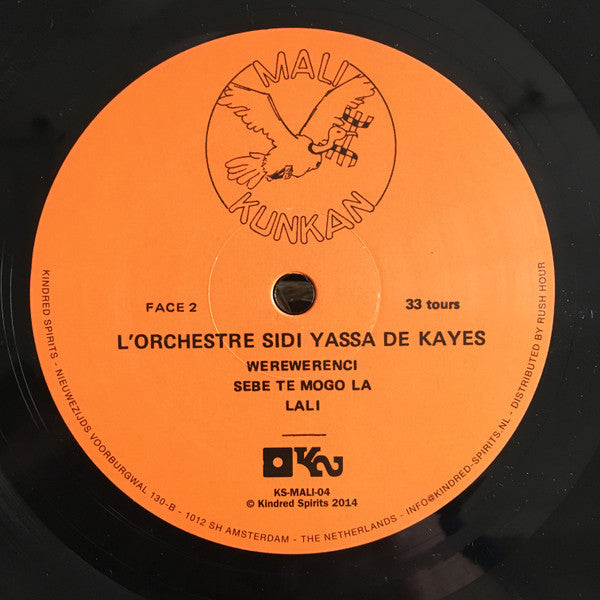 L'Orchestre Sidi Yassa De Kayes : L'Orchestre Sidi Yassa De Kayes  (LP, Dlx, Ltd, RE, RM, 180)