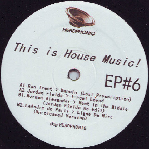 Various : This Is House Music Ep #6 (12", EP, Ltd)