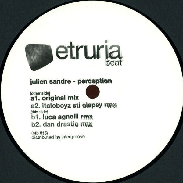 Julien Sandre : Perception (12")