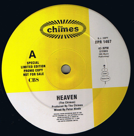 The Chimes : Heaven (12", Ltd, Promo)