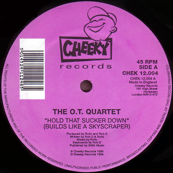 The O.T. Quartet : Hold That Sucker Down (12")