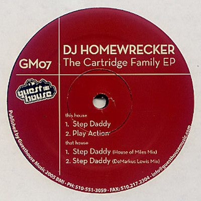 DJ Homewrecker : The Cartridge Family EP (12", EP)