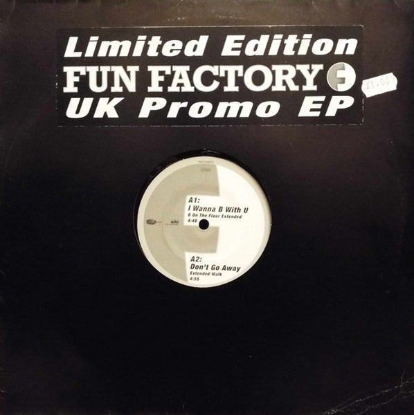 Fun Factory : UK Promo EP (12", EP, Ltd, Promo)