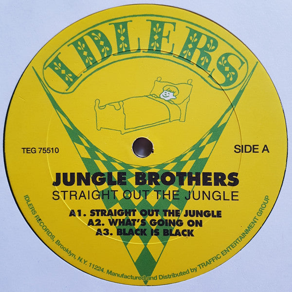 Jungle Brothers : Straight Out The Jungle (2xLP, Album, Ltd, RE)