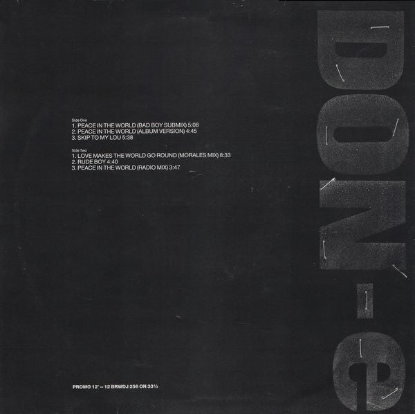 Don-e : Peace In The World (12", Promo)