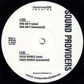 Sound Providers : Who Am I? (12")