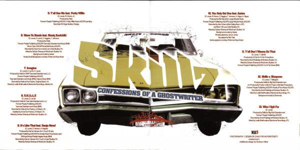Skillz : Confessions Of A Ghostwriter (CD, Album)