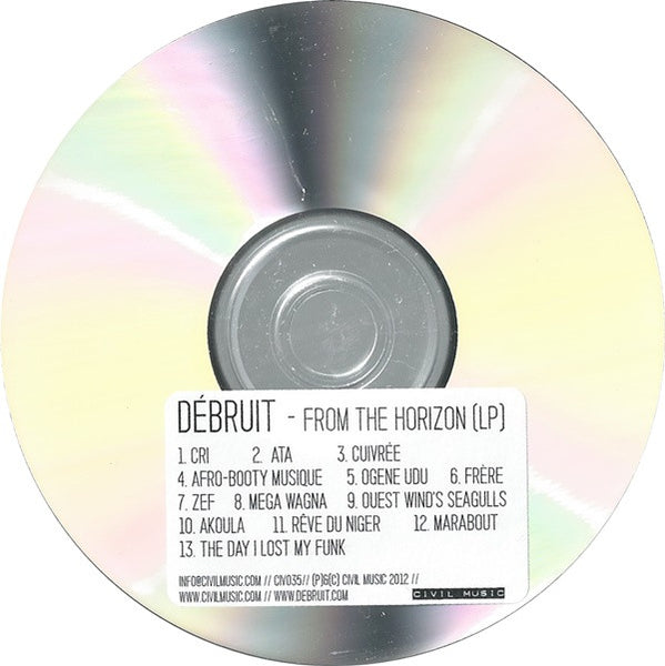 Débruit : From The Horizon (CDr, Album)