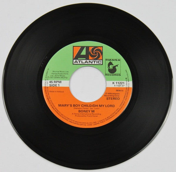 Boney M. : Mary's Boy Child / Oh My Lord (7")