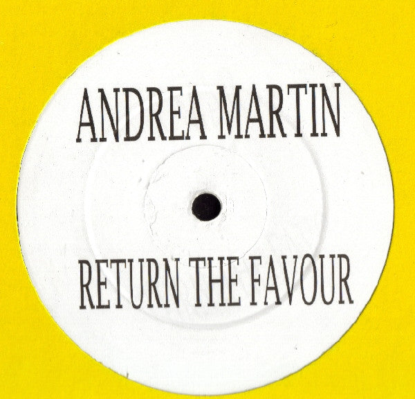 Andrea Martin : Return The Favour (12", Unofficial)