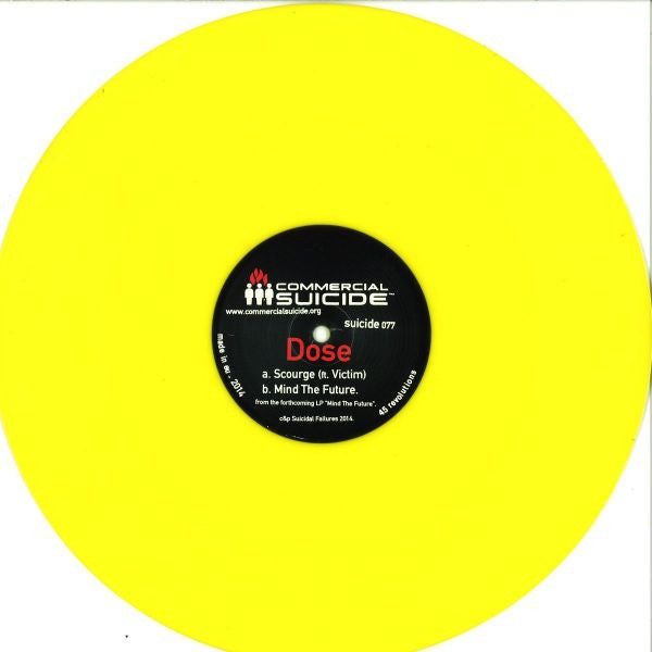 Dose (5) : Scourge / Mind The Future (12", Ltd, Yel)