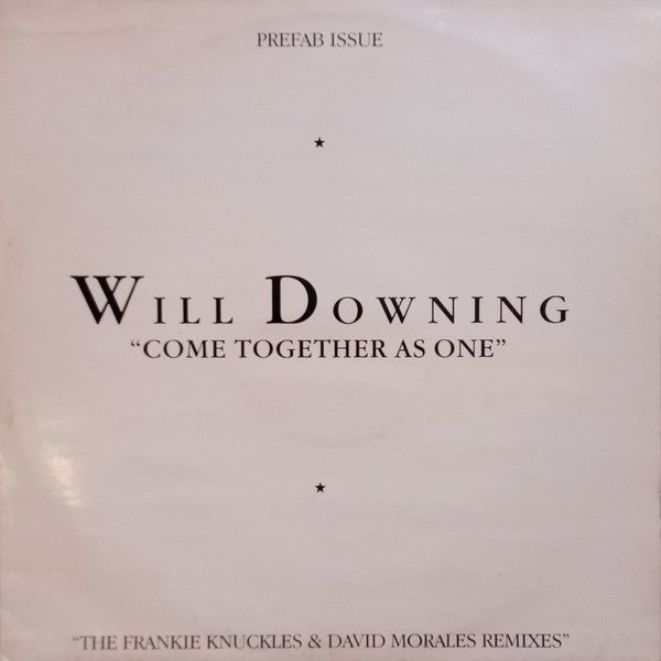 Will Downing : Come Together As One (12", Promo)