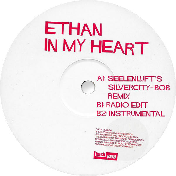 Ethan : In My Heart (12")