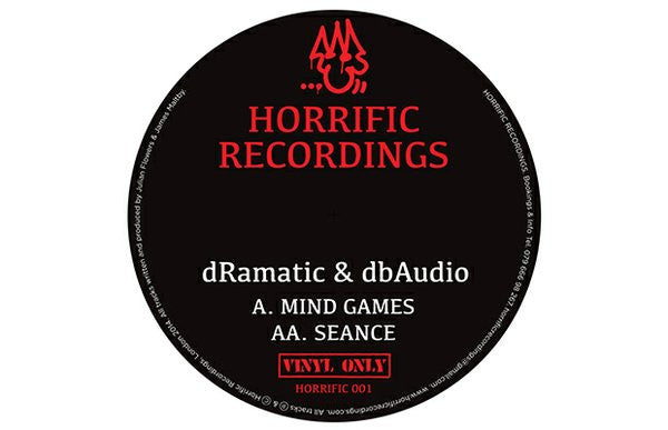 dRamatic & dbAudio : Mind Games / Seance (12", Single, Ltd)