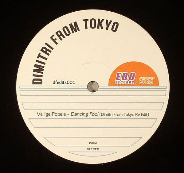 Dimitri From Paris : Edits (12", Unofficial)