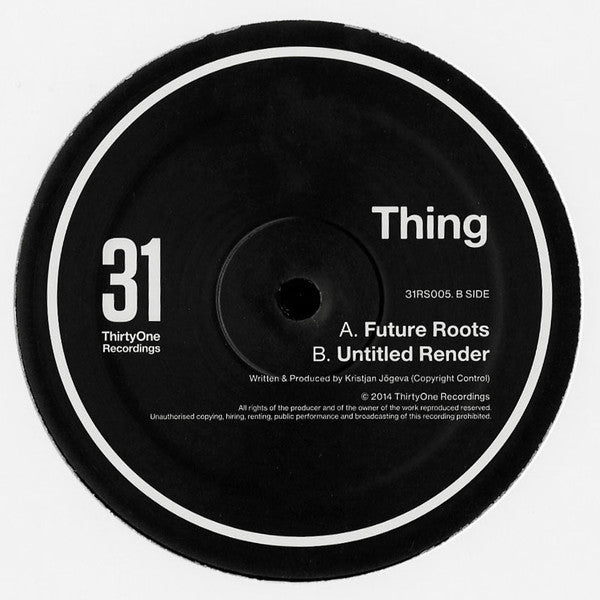 Thing (5) : Future Roots (12")