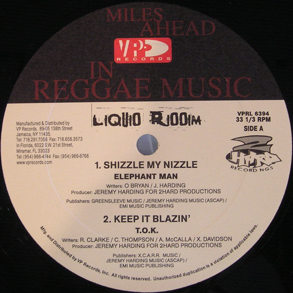 Various : Liquid Riddim (12")