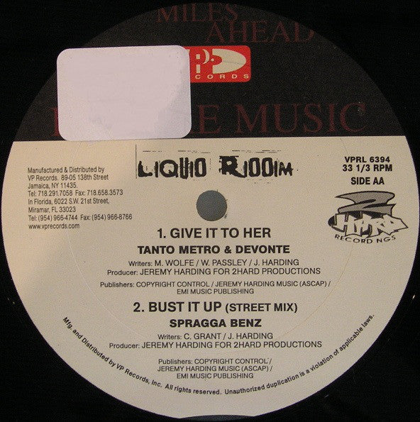 Various : Liquid Riddim (12")