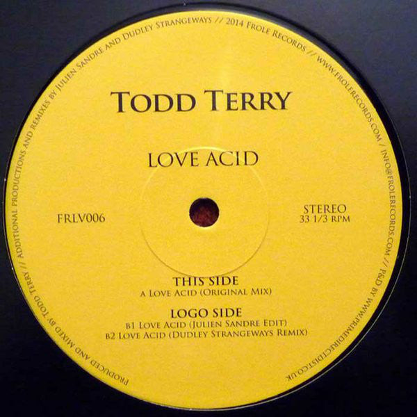 Todd Terry : Love Acid (12")