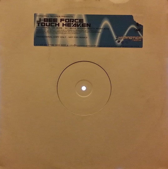 J-Bee Force : Touch Heaven (12", Promo, W/Lbl)
