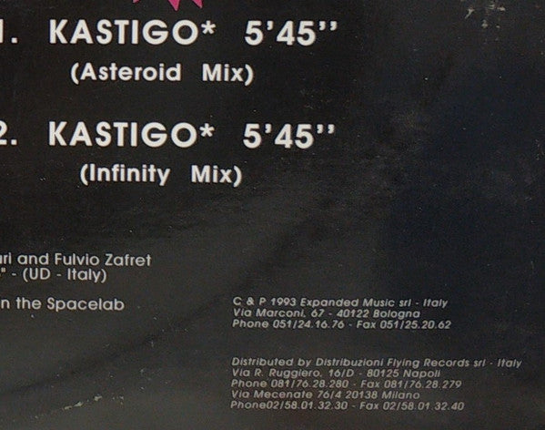 Spacelab (5) : Kastigo (12")