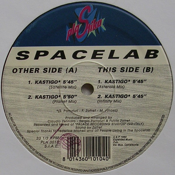 Spacelab (5) : Kastigo (12")
