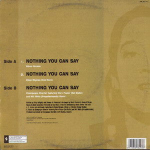 Avenue A : Nothing You Can Say (12")