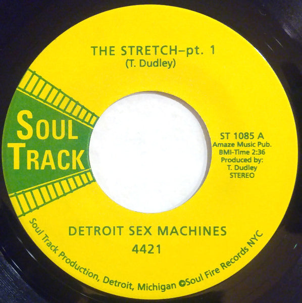 The Detroit Sex Machines : The Stretch (7", RE)