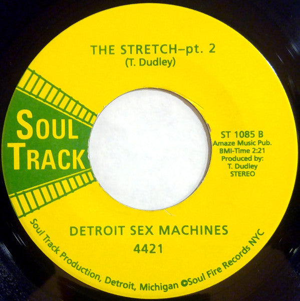 The Detroit Sex Machines : The Stretch (7", RE)