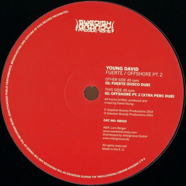 Young David : Fuerte/Offshore Pt 2 (12")