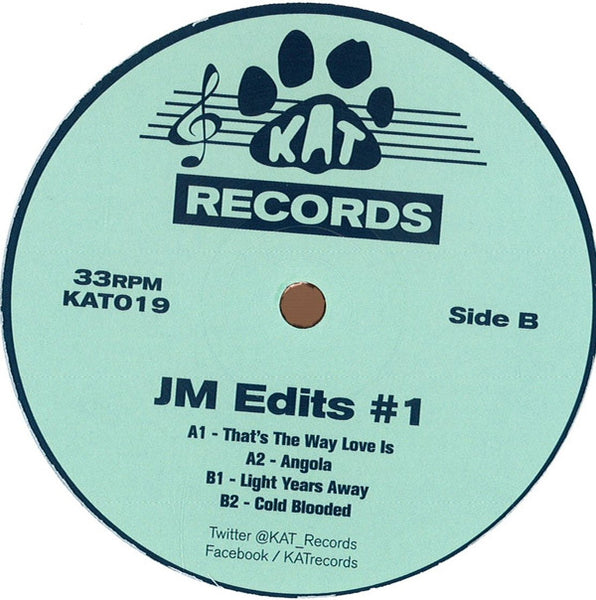 Jonny Miller : JM Edits #1 (12", Unofficial)