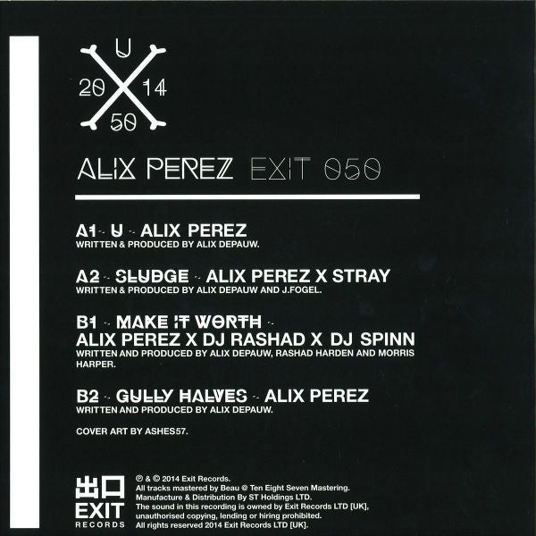 Alix Perez : U (12", EP)