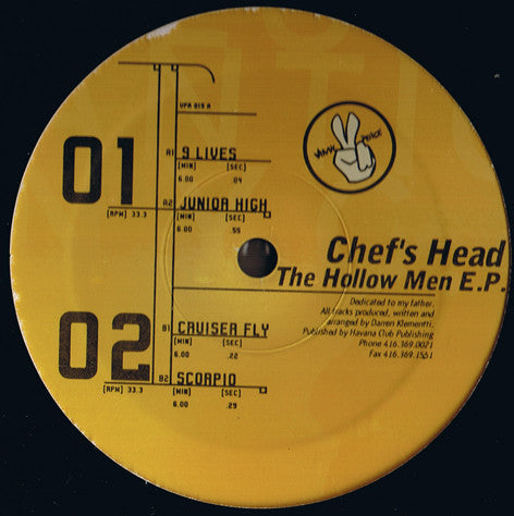 Chef 's Head : The Hollow Men  EP (12")