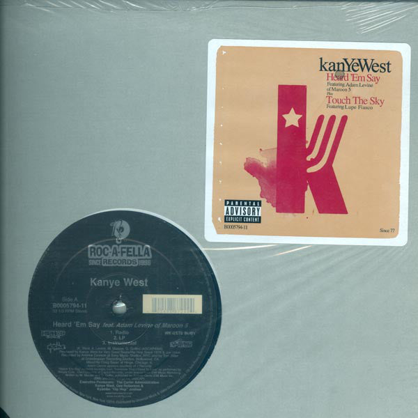 Kanye West : Heard 'Em Say / Touch The Sky (12")