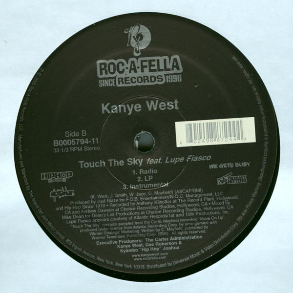 Kanye West : Heard 'Em Say / Touch The Sky (12")