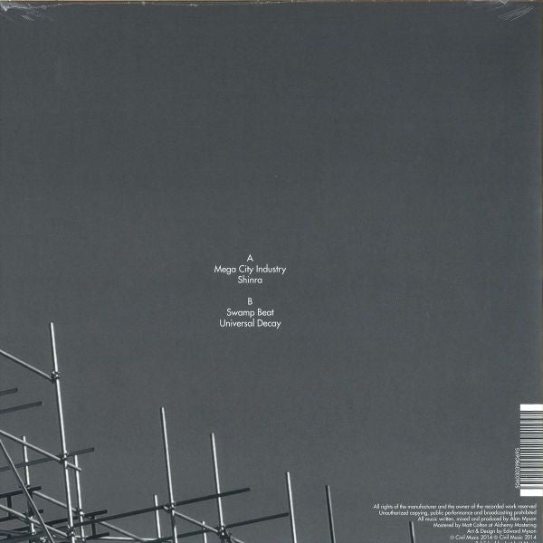 Ital Tek : Mega City Industry (12", EP)