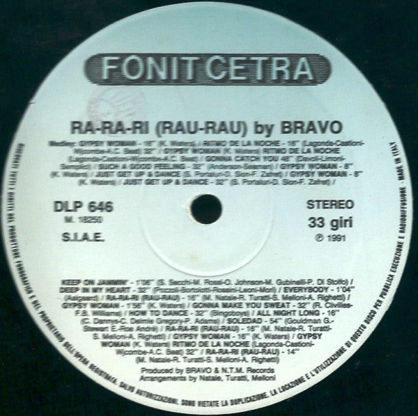 Bravo (8) : Ra-Ra-Ri (Rau Rau) (12", Mixed)