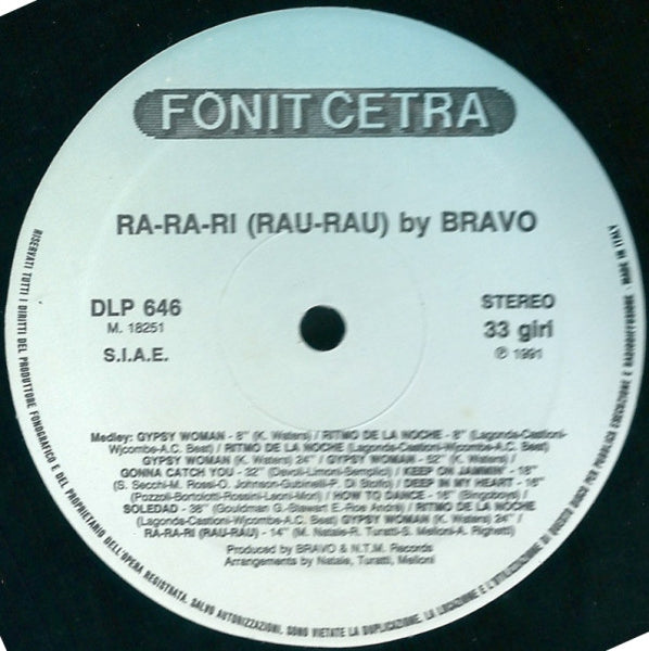 Bravo (8) : Ra-Ra-Ri (Rau Rau) (12", Mixed)