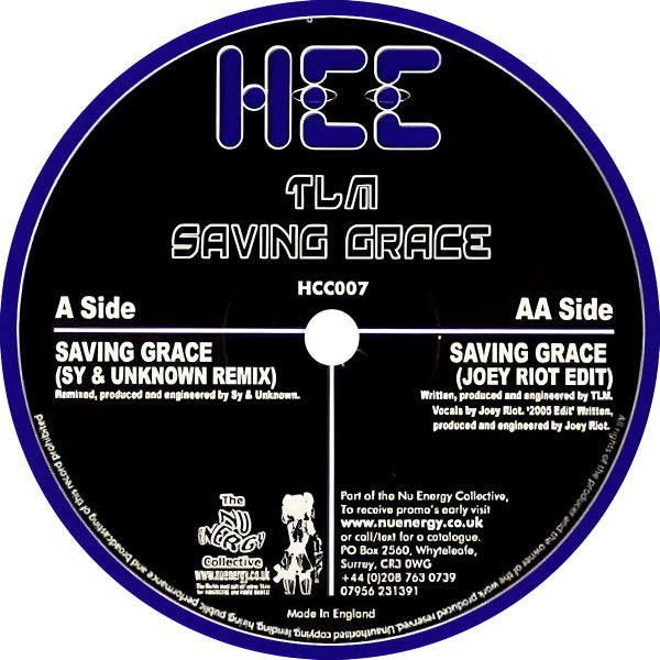 TLM (8) : Saving Grace (12")