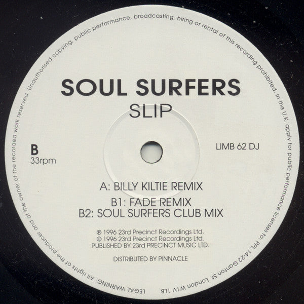 Soul Surfers : Slip (2x12", Promo)