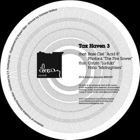 Bass Clef, Photonz, Cauto, Niño : Tax Haven 3 (12")