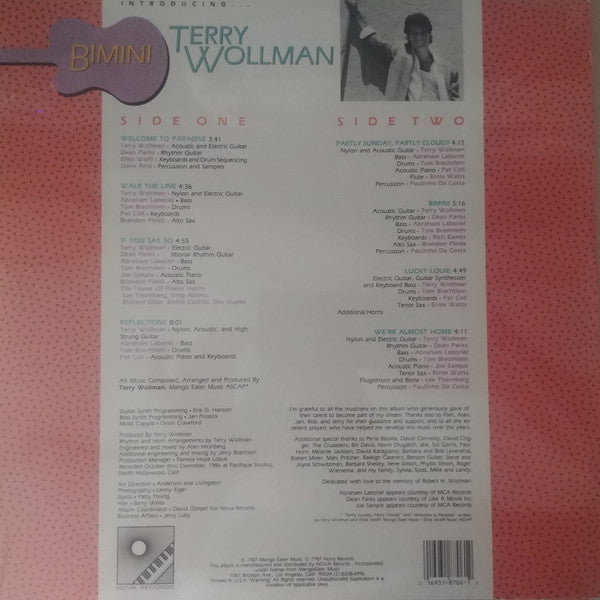 Terry Wollman : Bimini (LP)