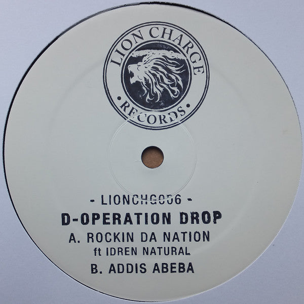 D-Operation Drop : Rockin Da Nation / Addis Abeba (12", Ltd, W/Lbl, Sta)